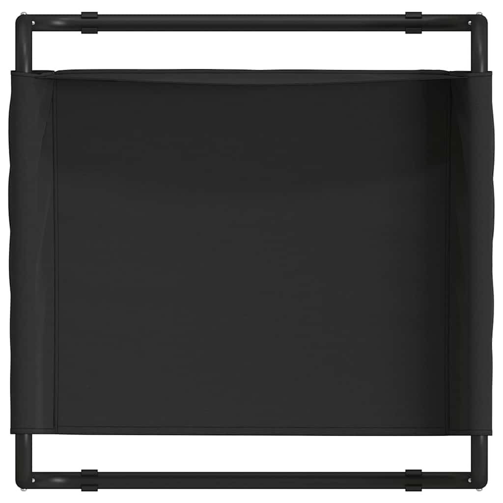 Krevet za psa Crna 75 x 75 x 30 cm Čelik