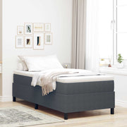 Krevetna platforma Tamno siva 90 x 190 cm Kordura tekstil