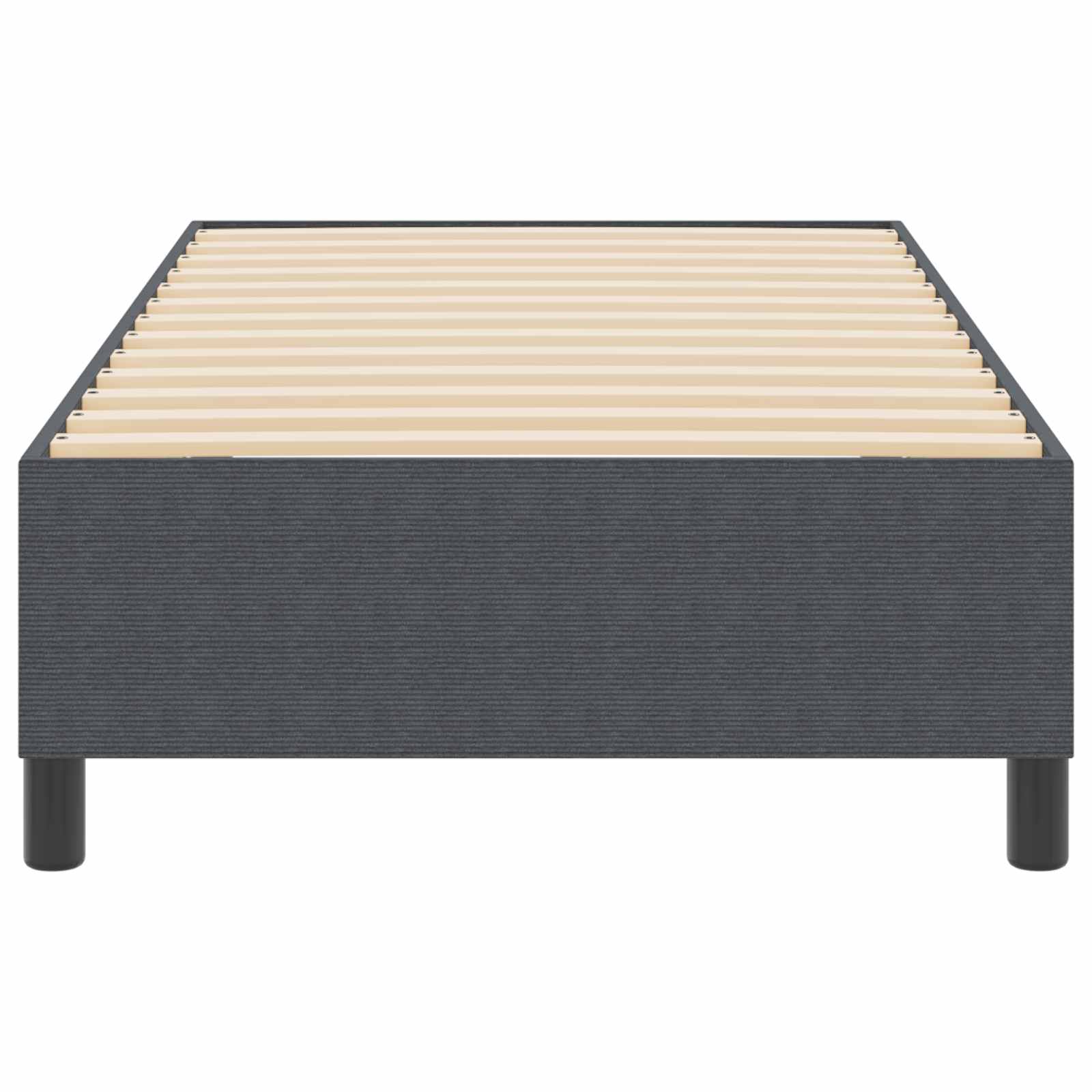 Krevetna platforma Tamno siva 90 x 190 cm Kordura tekstil