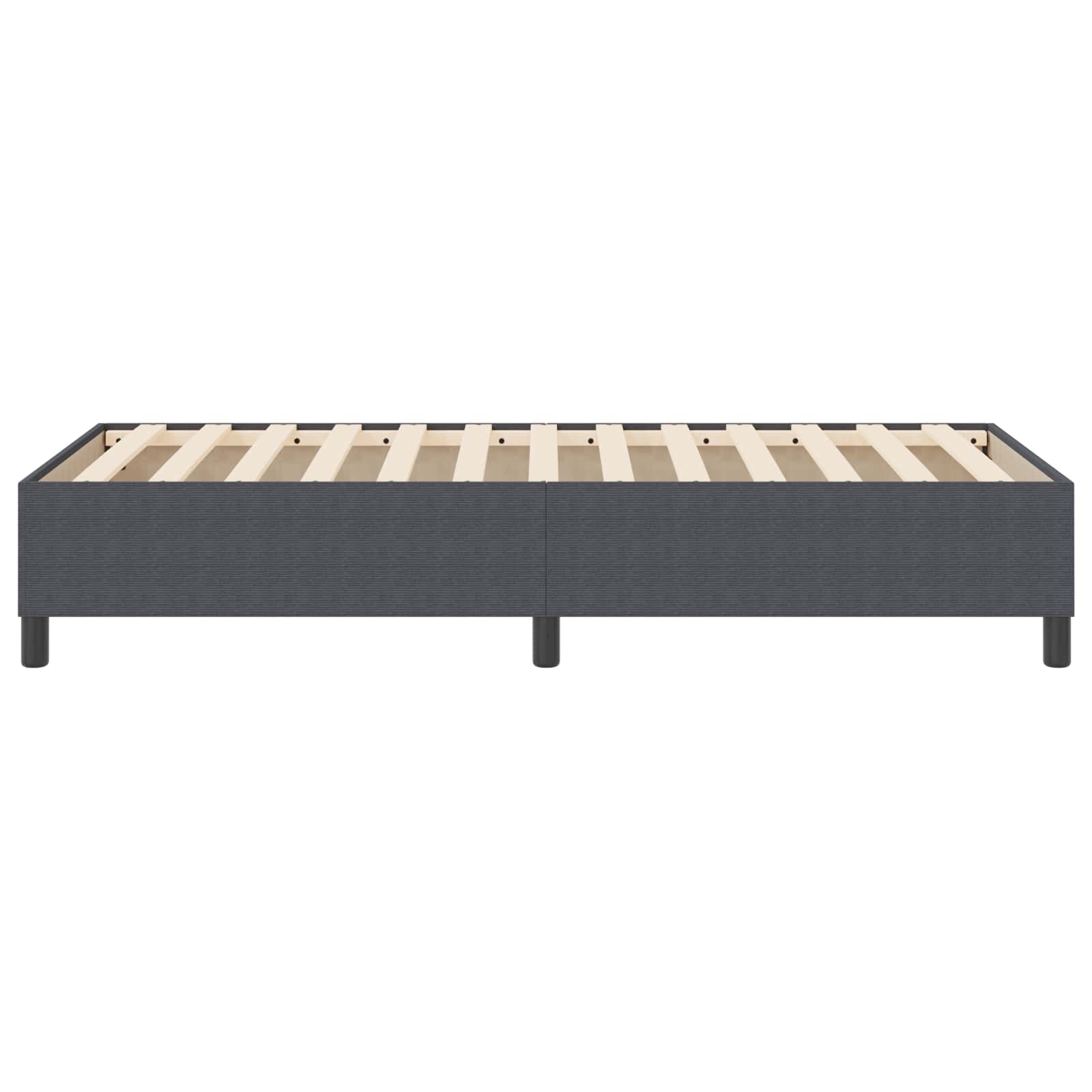 Krevetna platforma Tamno siva 90 x 190 cm Kordura tekstil
