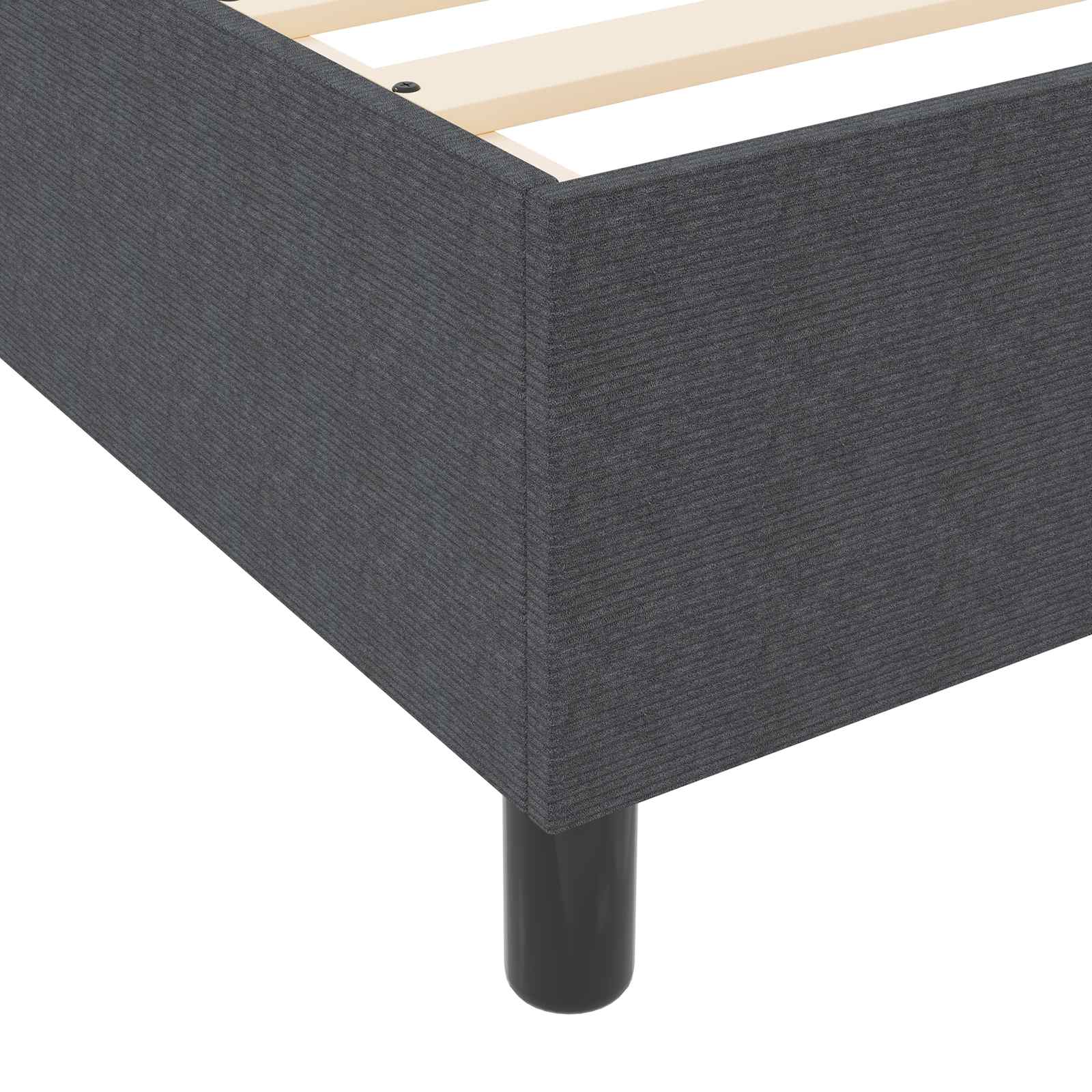 Krevetna platforma Tamno siva 90 x 200 cm Kordura tekstil