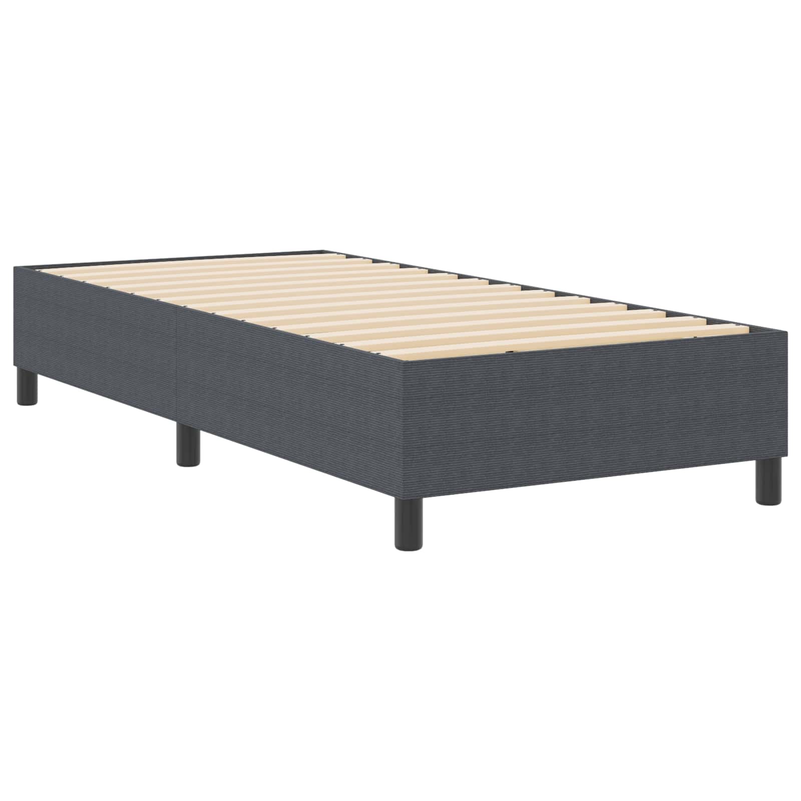 Krevetna platforma Tamno siva 90 x 200 cm Kordura tekstil