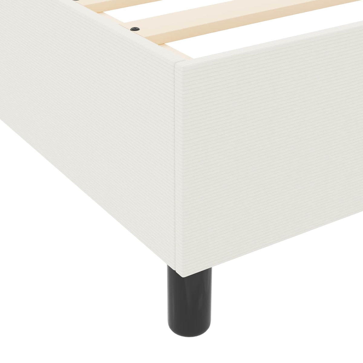 Krevetna platforma Krema 100 x 200 cm Kordura tekstil