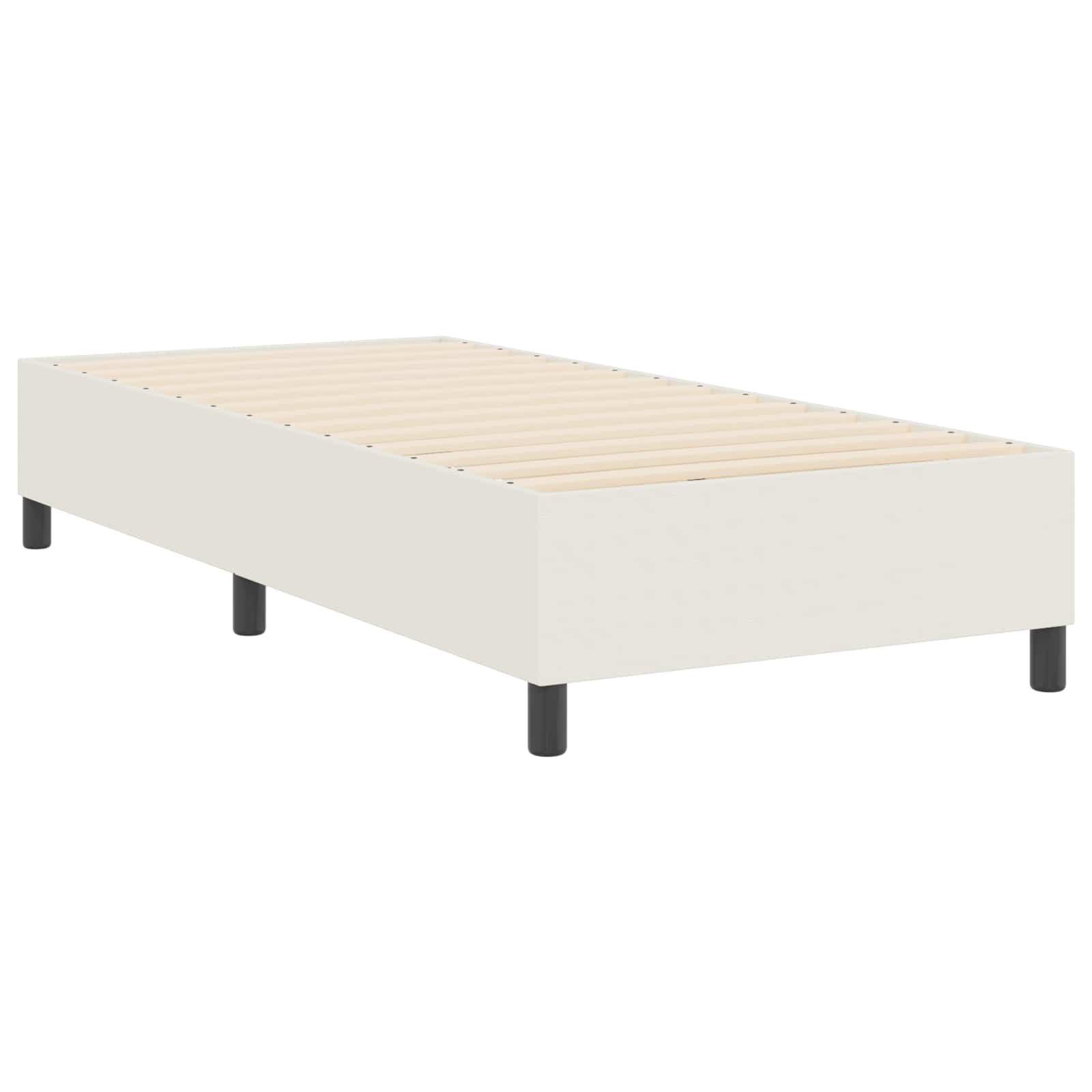 Krevetna platforma Krema 100 x 200 cm Kordura tekstil