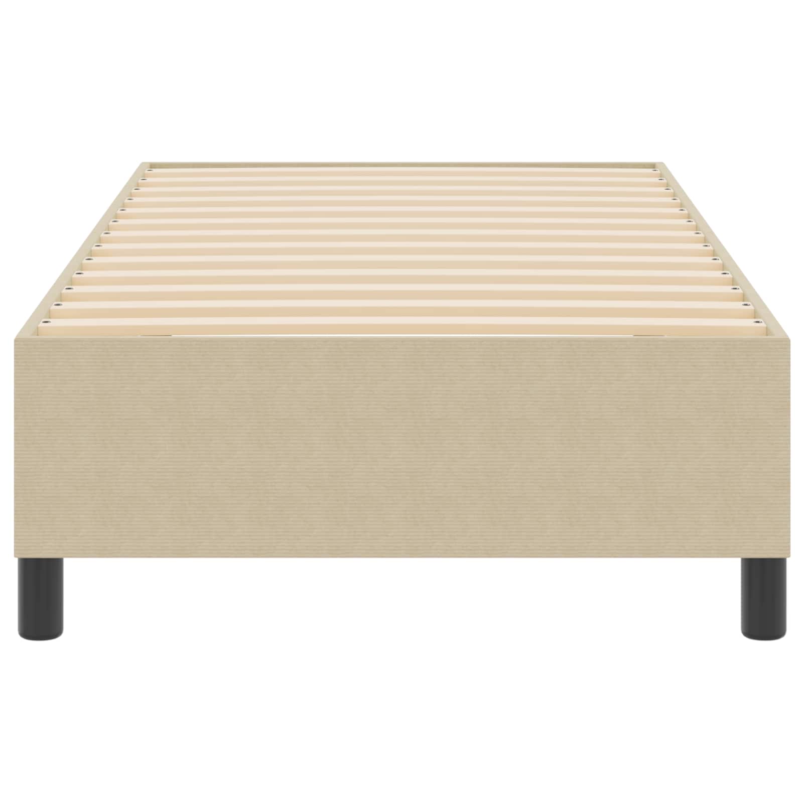 Krevetna platforma Siva zelena 100 x 200 cm Kordura tekstil