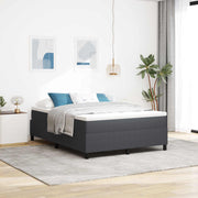 Krevetna platforma Tamno siva 140 x 190 cm Kordura tekstil