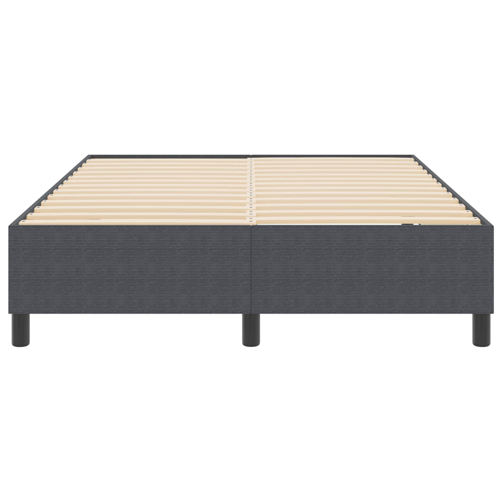 Krevetna platforma Tamno siva 140 x 190 cm Kordura tekstil