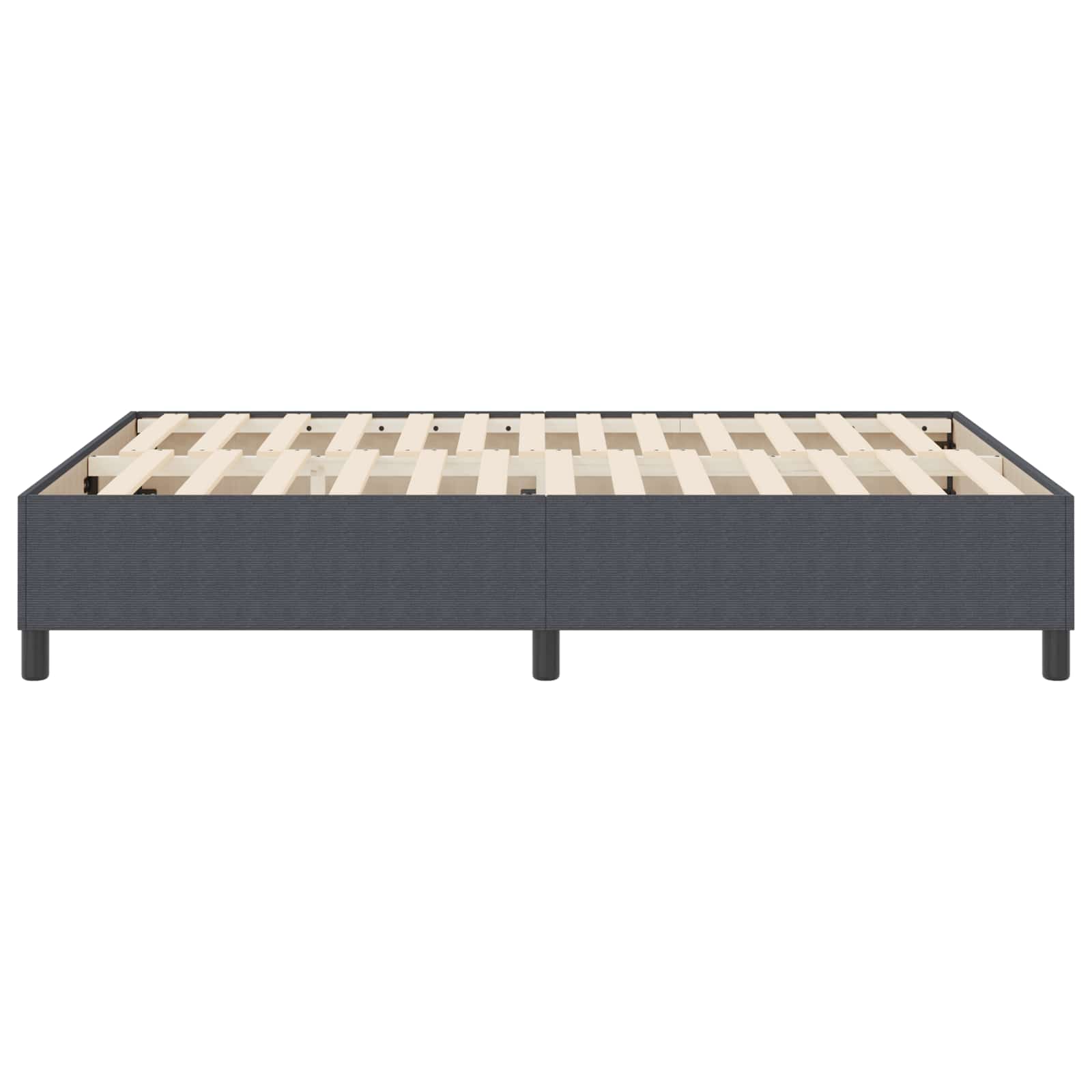 Krevetna platforma Tamno siva 140 x 190 cm Kordura tekstil