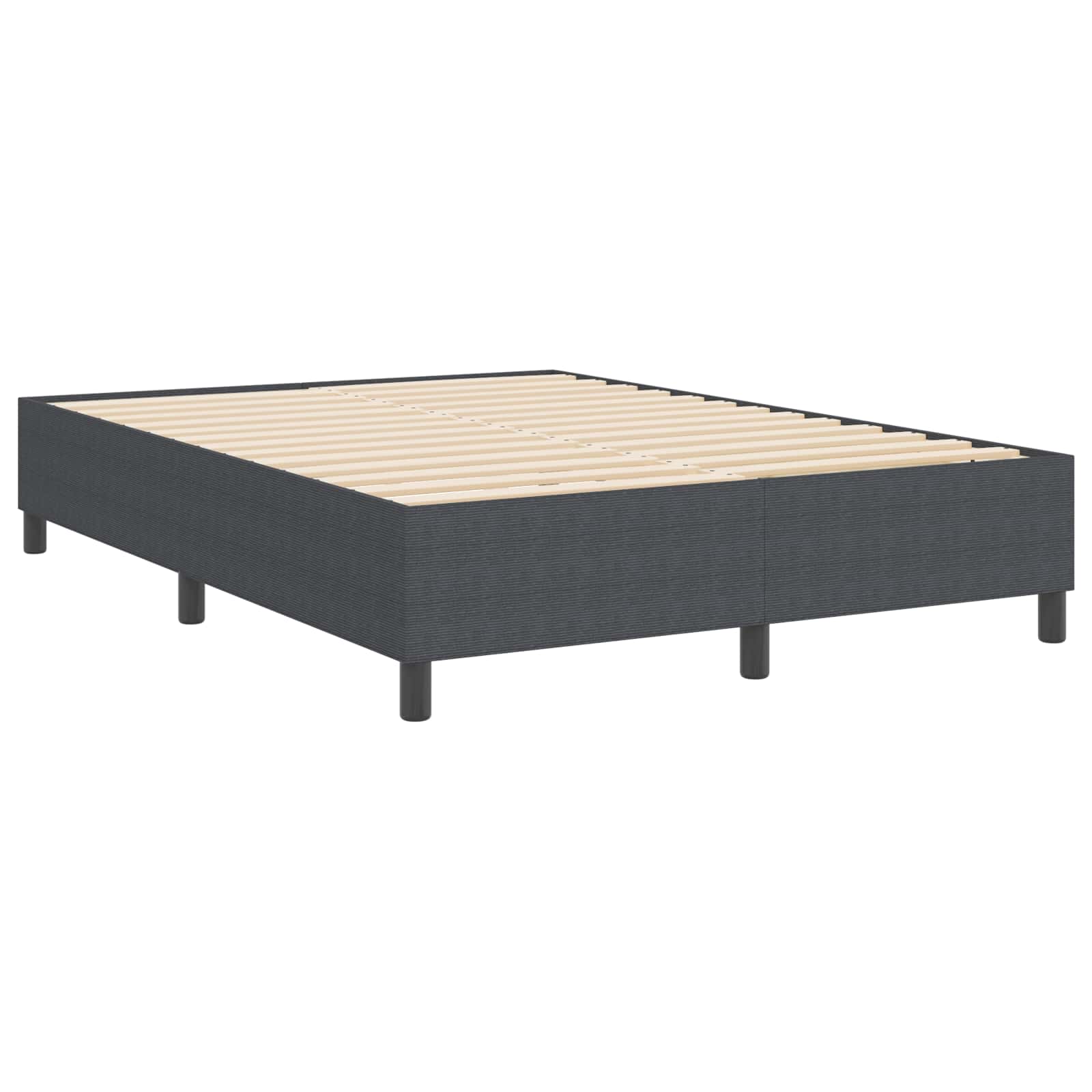 Krevetna platforma Tamno siva 140 x 200 cm Kordura tekstil