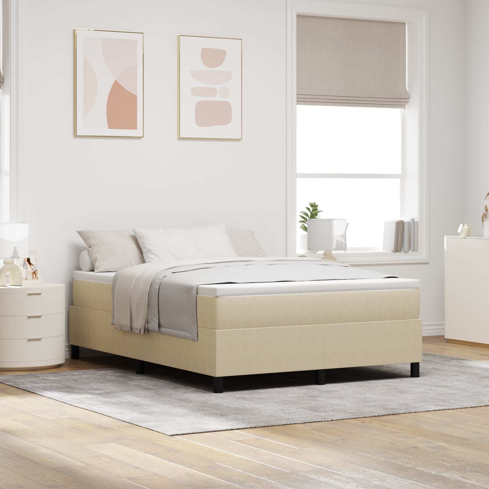 Krevetna platforma Siva zelena 160 x 200 cm Kordura tekstil