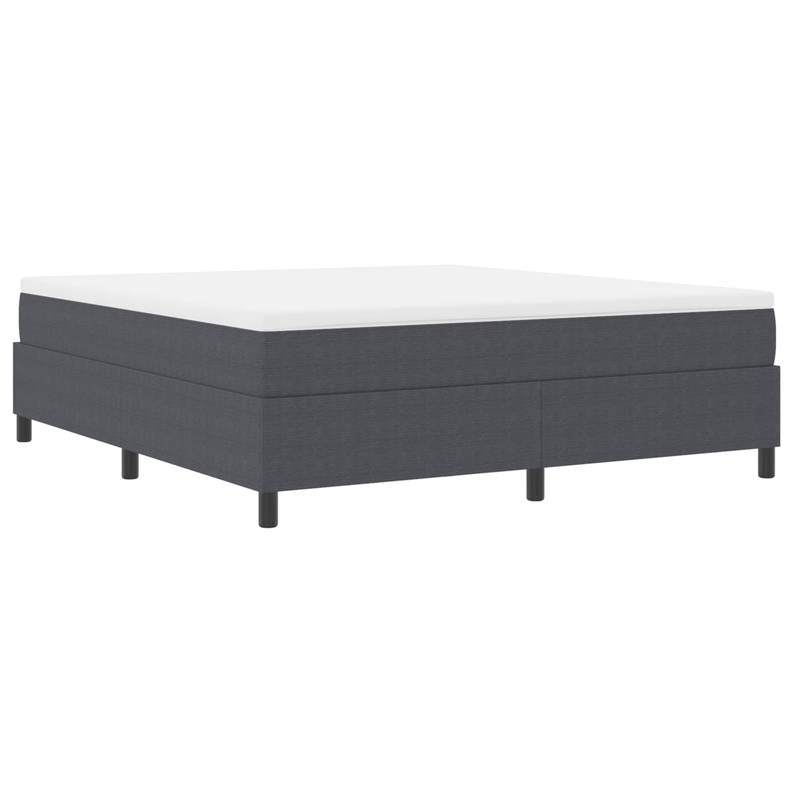 Krevetna platforma Tamno siva 180 x 200 cm Kordura tekstil