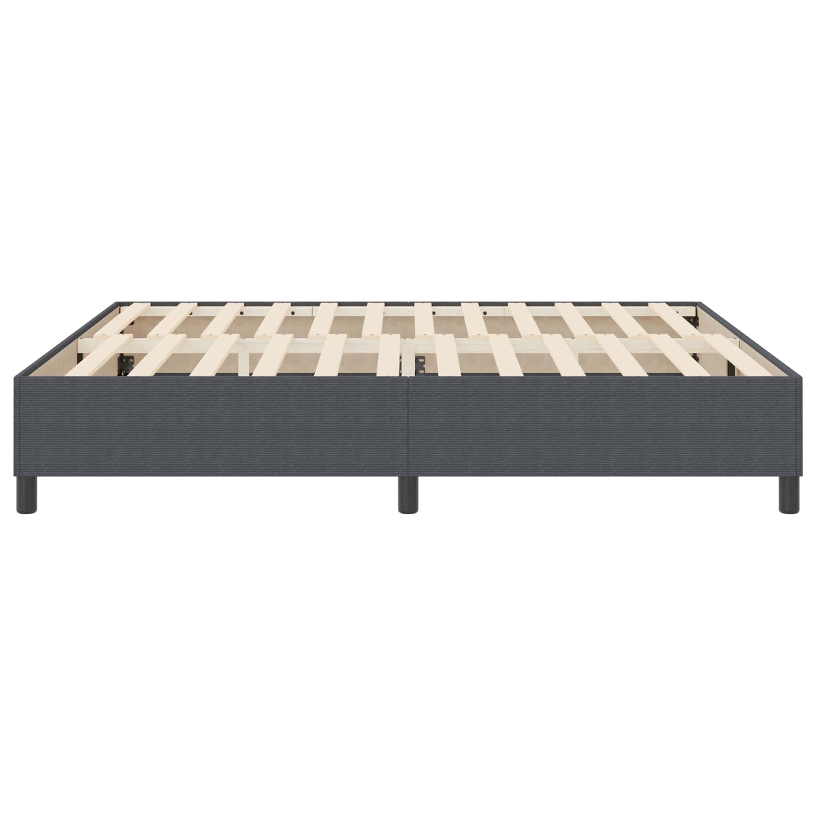 Krevetna platforma Tamno siva 180 x 200 cm Kordura tekstil