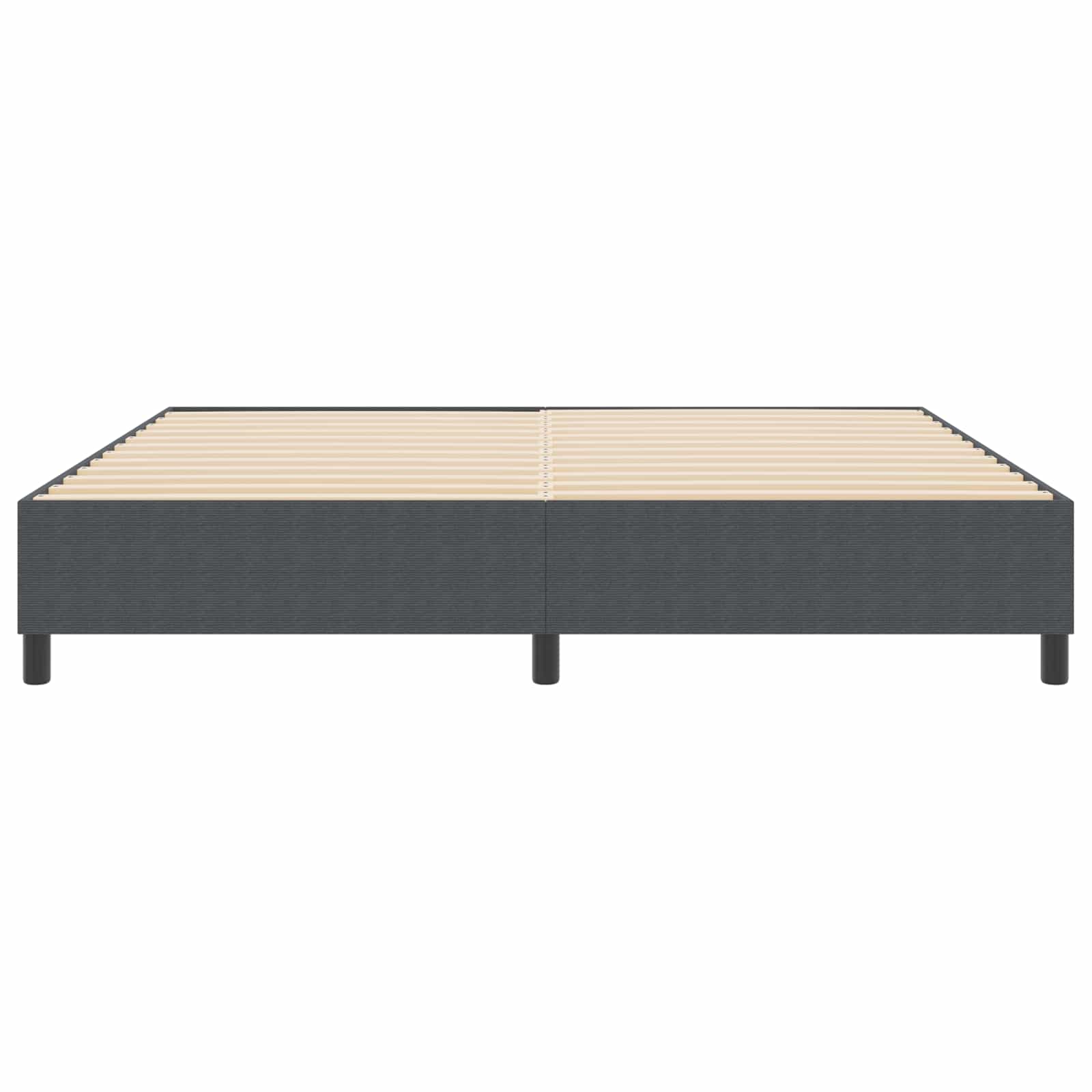 Krevetna platforma Tamno siva 200 x 200 cm Kordura tekstil