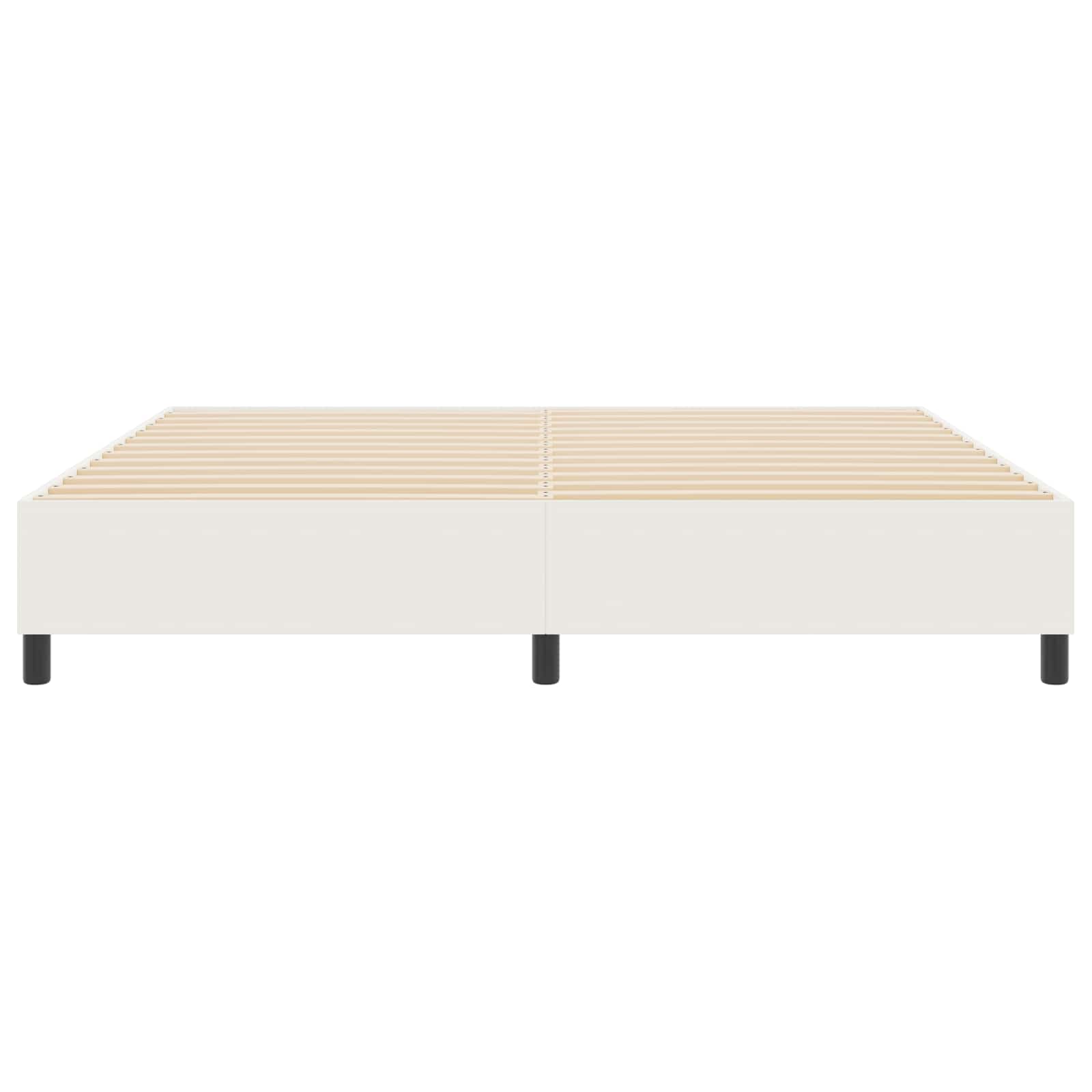 Krevetna platforma Krema 200 x 200 cm Kordura tekstil