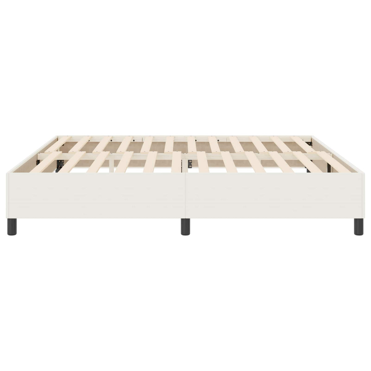 Krevetna platforma Krema 200 x 200 cm Kordura tekstil