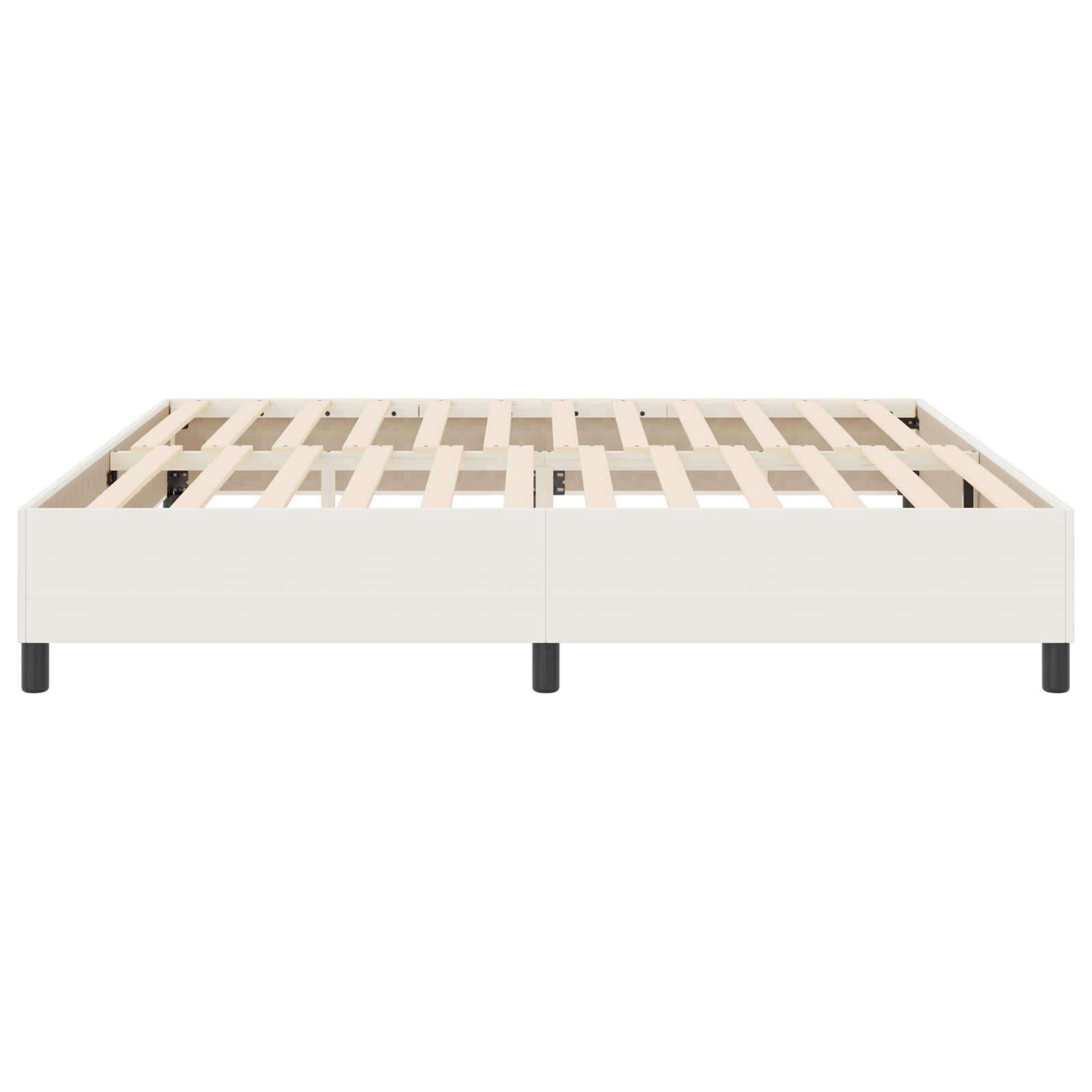 Krevetna platforma Krema 200 x 200 cm Kordura tekstil