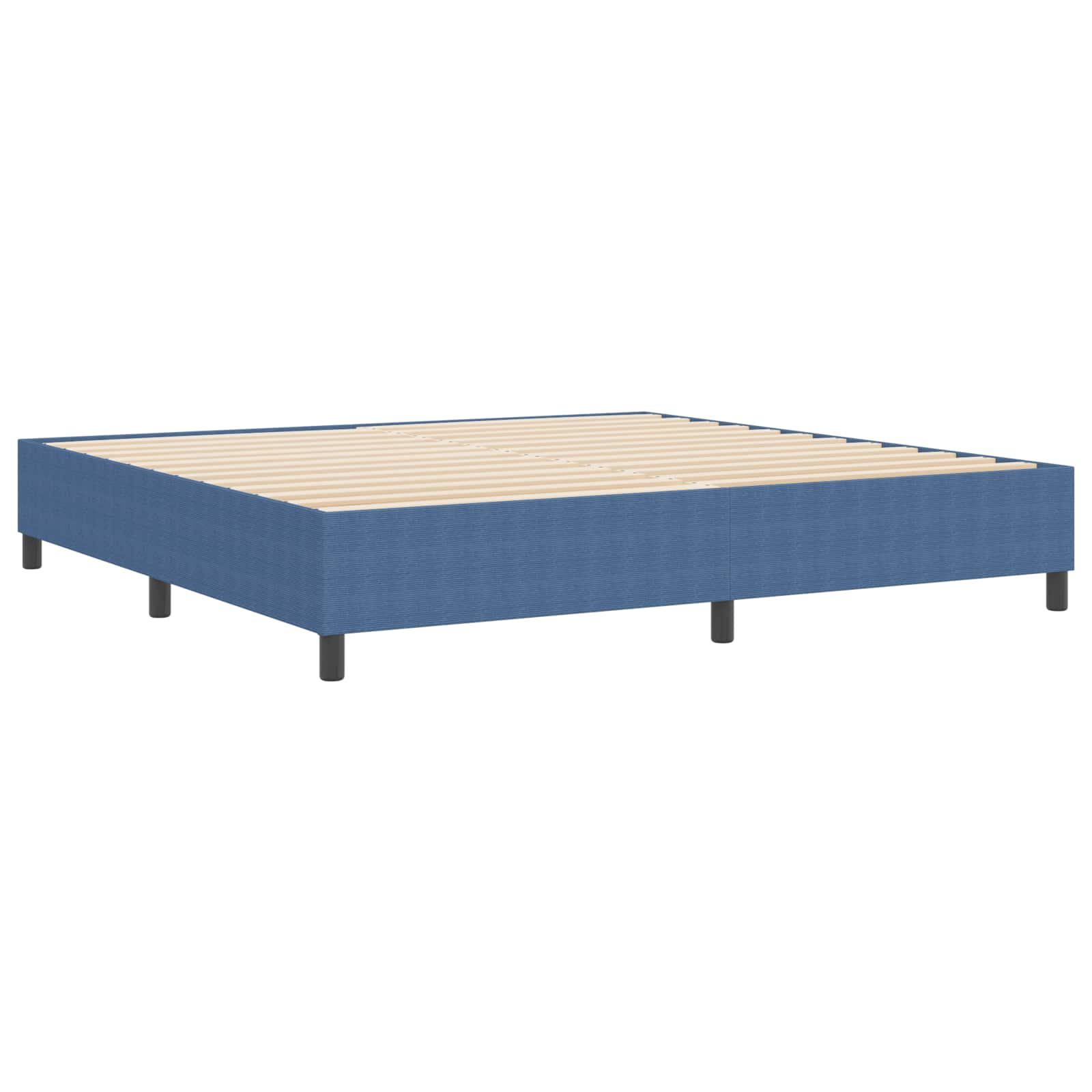 Krevetna platforma Plava 200 x 200 cm Kordura tekstil