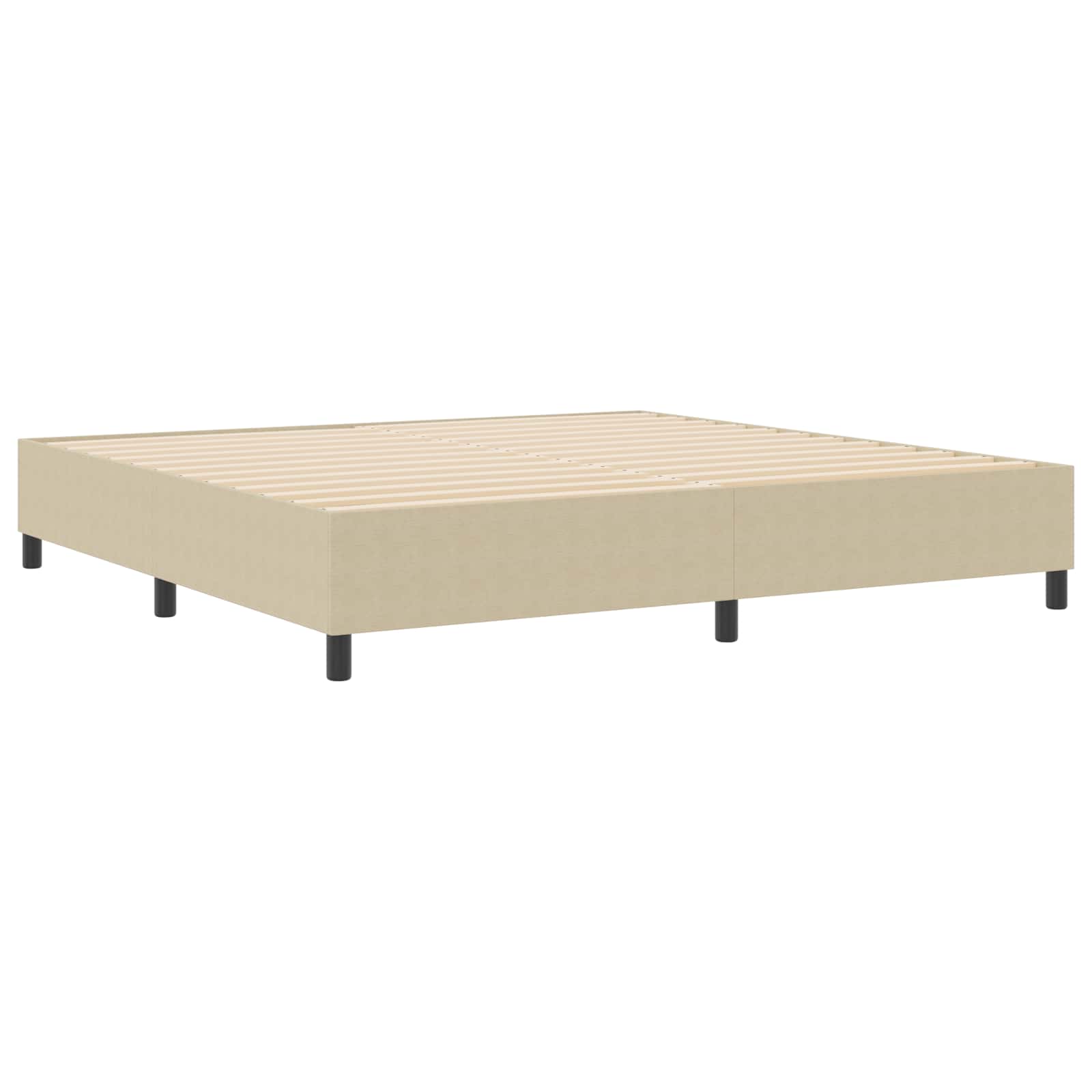 Krevetna platforma Siva zelena 200 x 200 cm Kordura tekstil