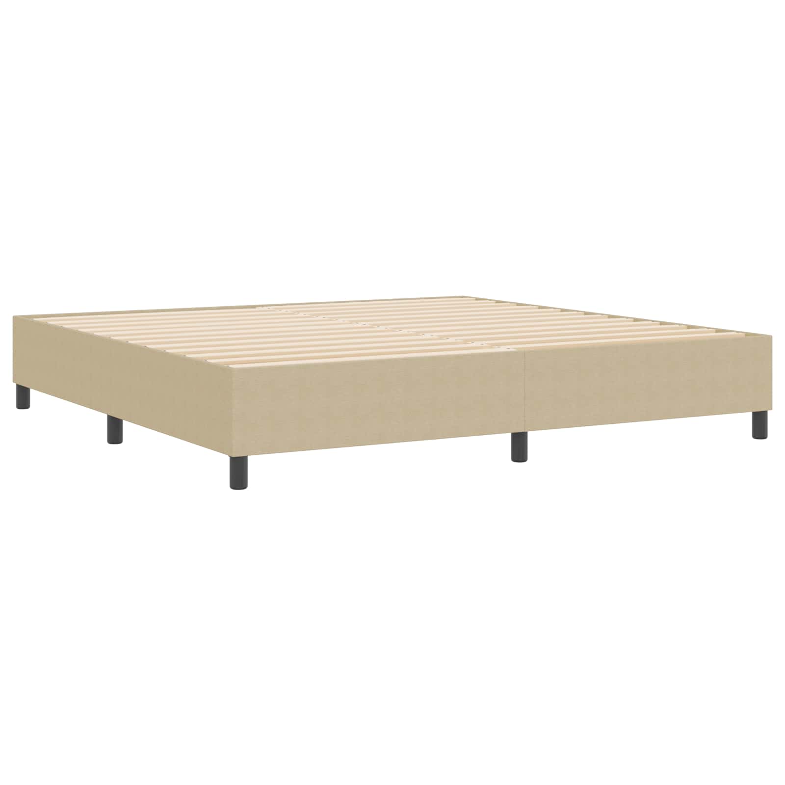 Krevetna platforma Siva zelena 200 x 200 cm Kordura tekstil