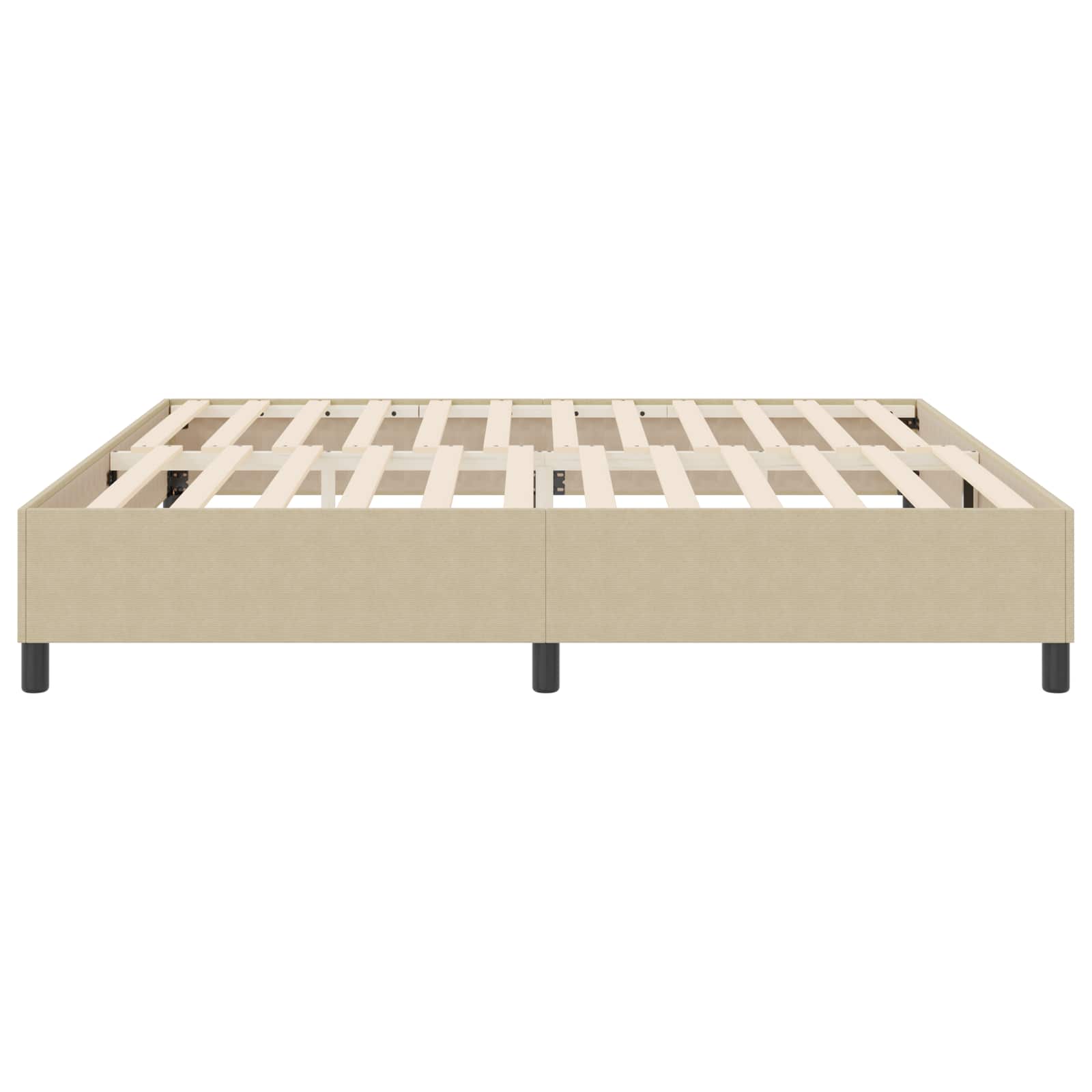 Krevetna platforma Siva zelena 200 x 200 cm Kordura tekstil