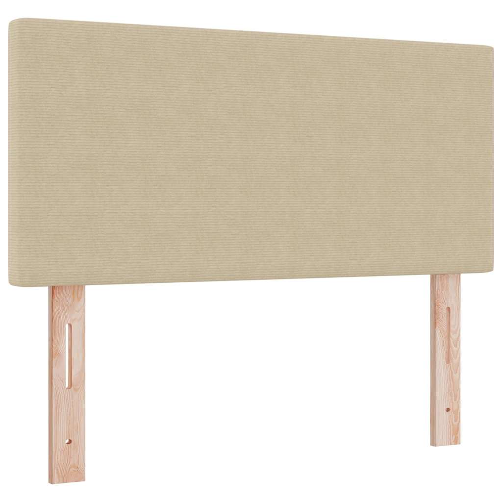 LED Box Spring Krevet Svijetlo siva i bijela. 80 x 200 cm