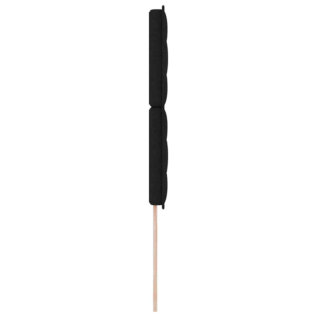 Uzglavlje Crna 90 cm tkanina