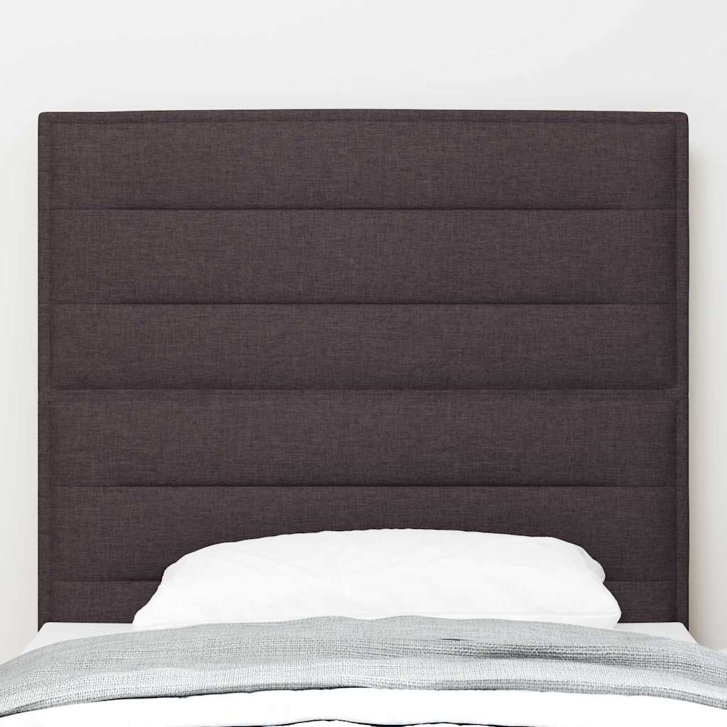 Uzglavlje Tamno smeđa 100 cm tkanina