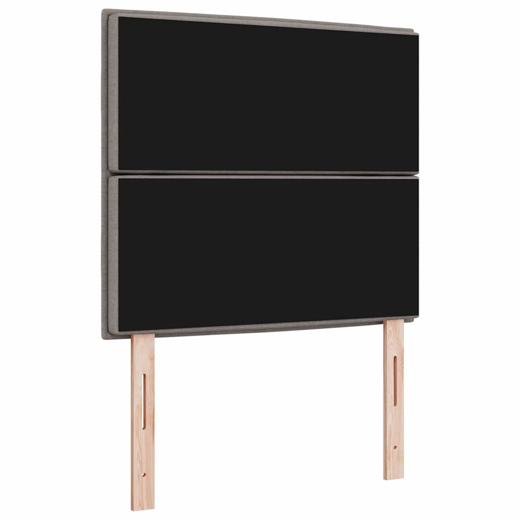 Uzglavlje Sivo-smeđa 100 cm tkanina