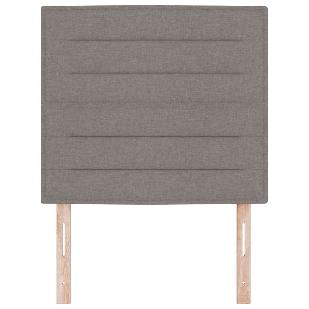 Uzglavlje Sivo-smeđa 100 cm tkanina