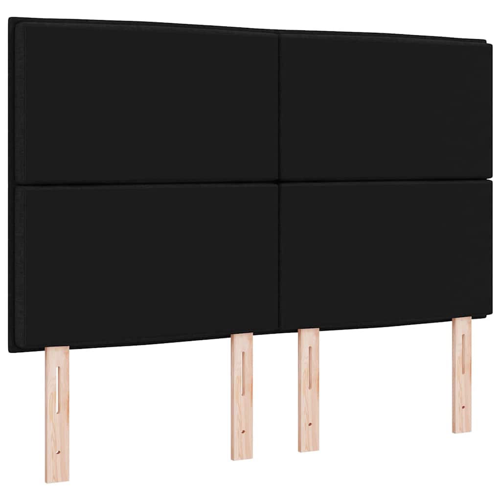 Uzglavlje Crna 160 cm tkanina