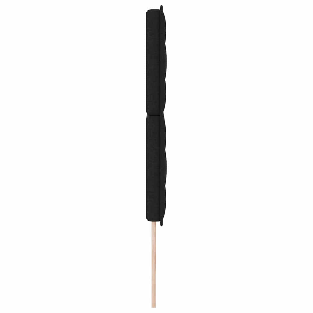 Uzglavlje Crna 160 cm tkanina