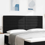 Uzglavlje Crna 200 cm tkanina