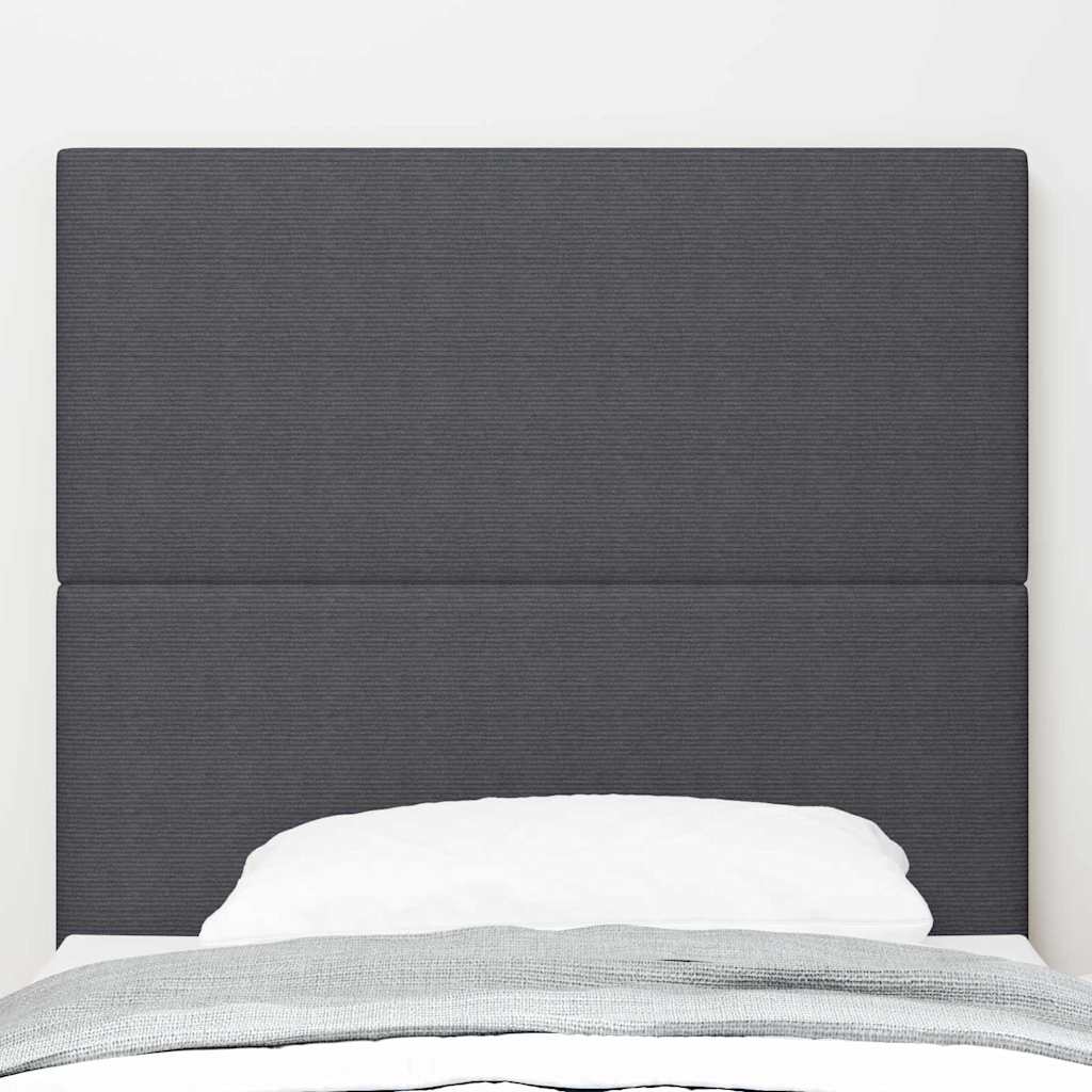 Uzglavlje Tamno siva 80 cm Kordura tekstil