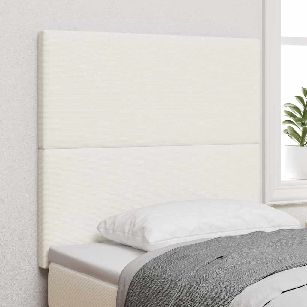 Uzglavlje Krema 80 cm Kordura tekstil