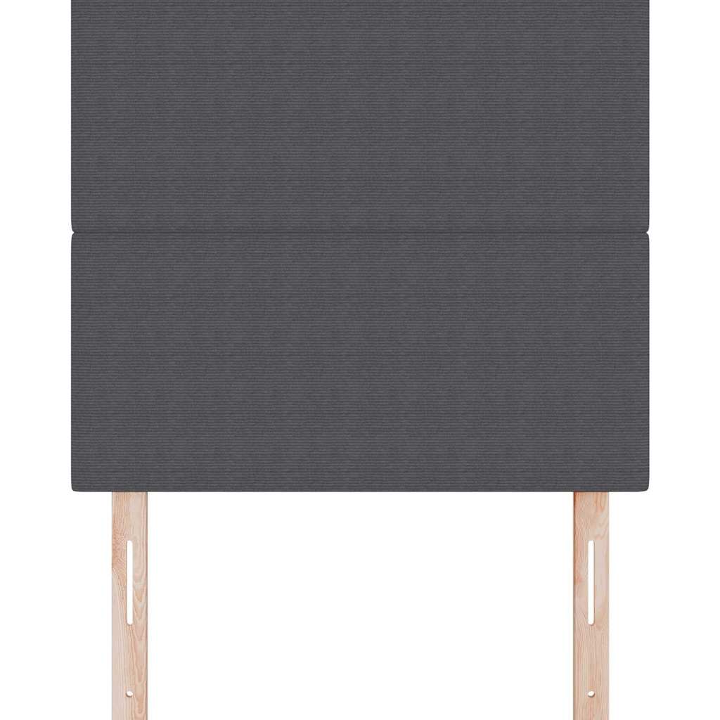 Uzglavlje Tamno siva 90 cm Kordura tekstil