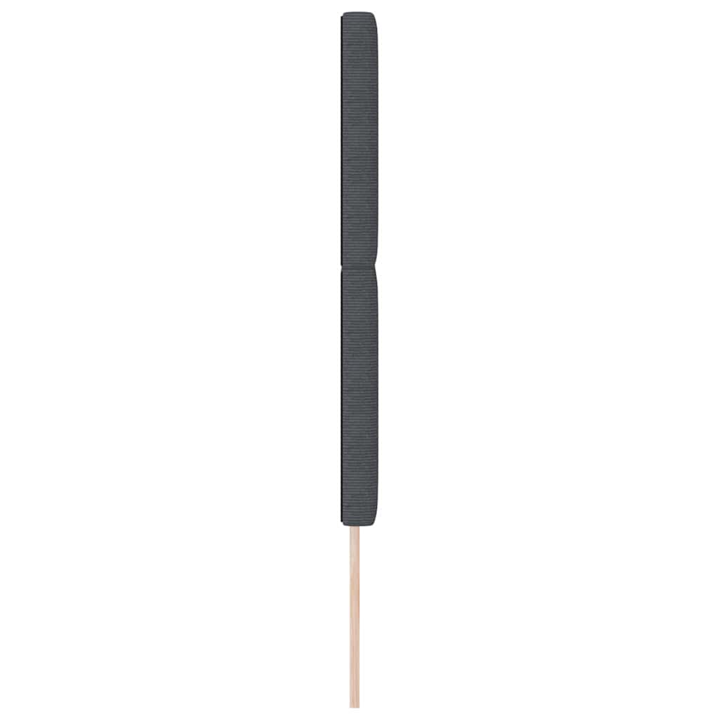 Uzglavlje Tamno siva 160 cm Kordura tekstil
