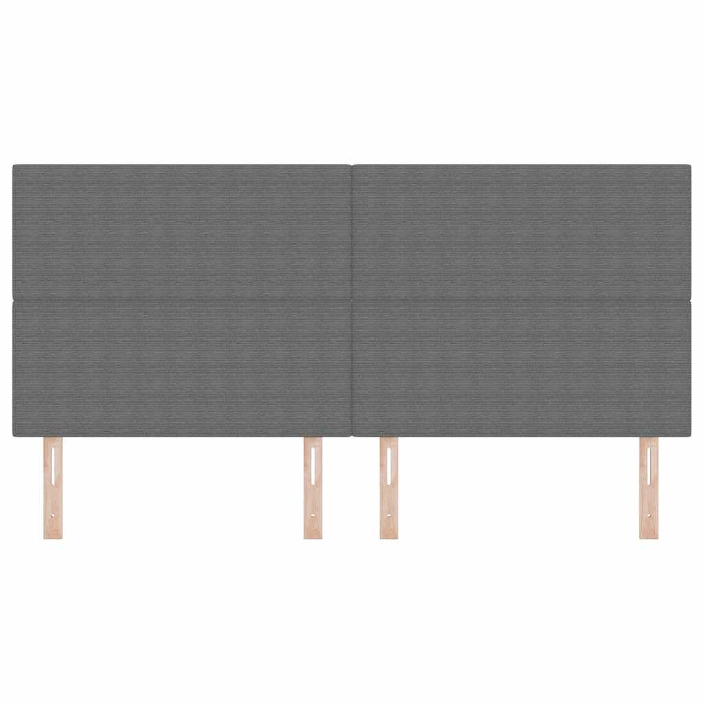 Uzglavlje Svijetlo siva 200 cm Kordura tekstil