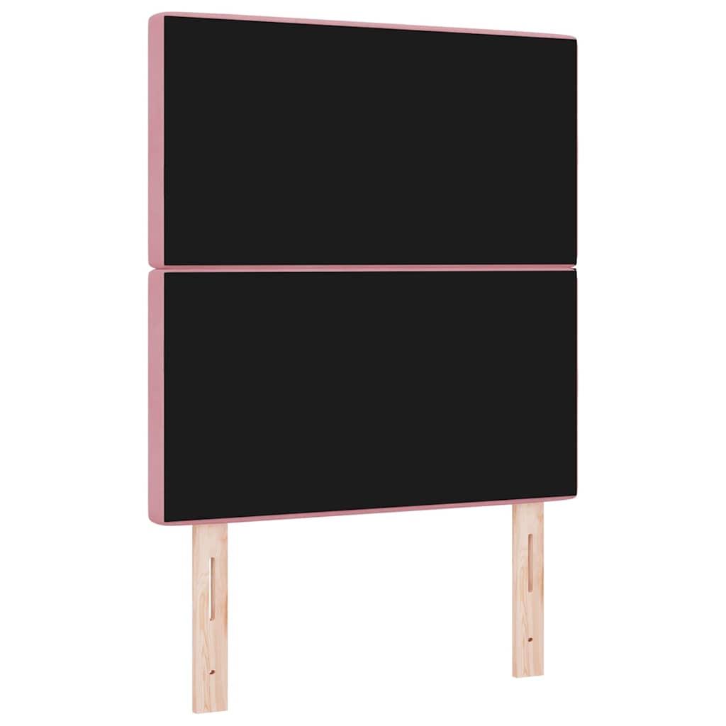 Uzglavlje Ružičasta 80 cm Baršun