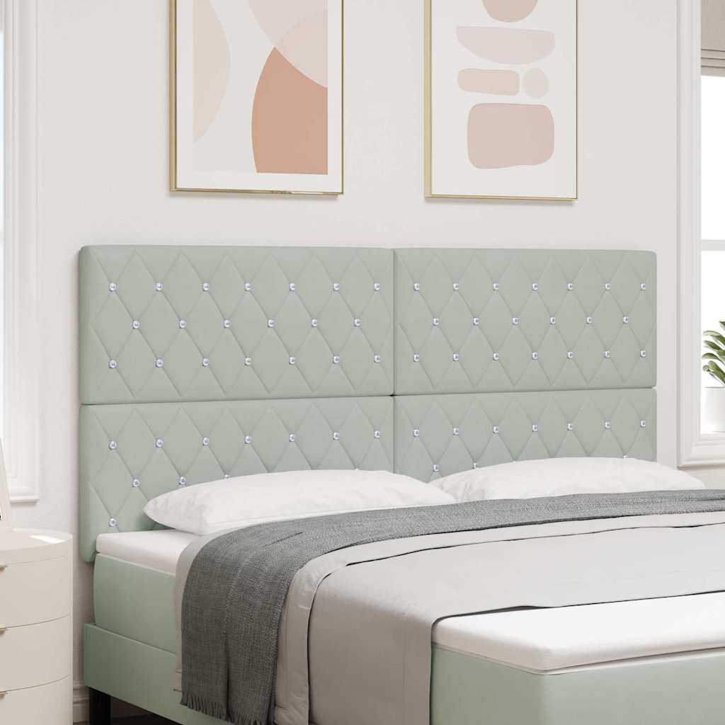 Uzglavlje Svijetlo siva 180 cm Baršun