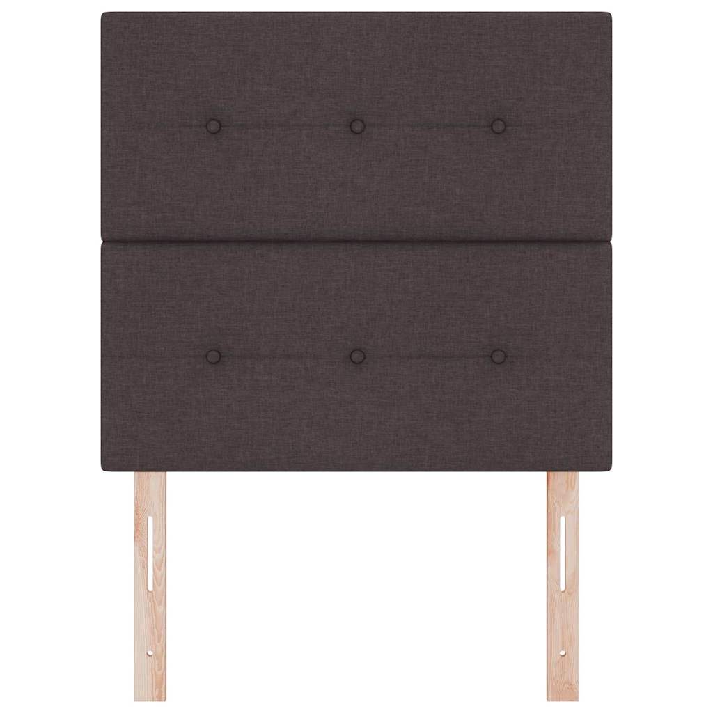 Uzglavlje podesivo po visini Tamno smeđa 80 cm tkanina