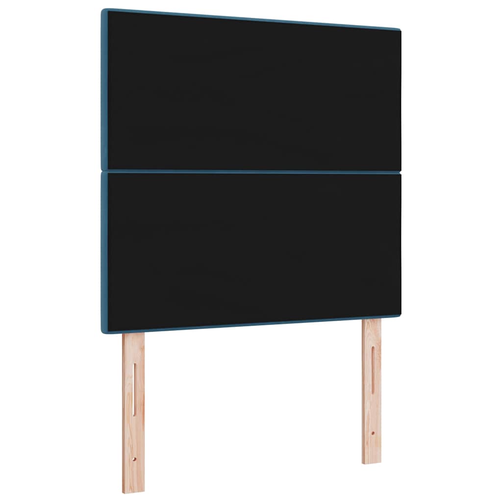Uzglavlje Tamno plava 90 cm Baršun