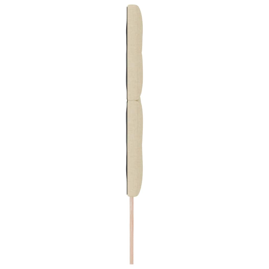 Uzglavlje podesivo po visini s uzglavljem Krema 144 cm tkanina