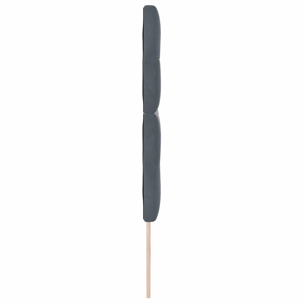 Uzglavlje Tamno siva 160 cm Baršun