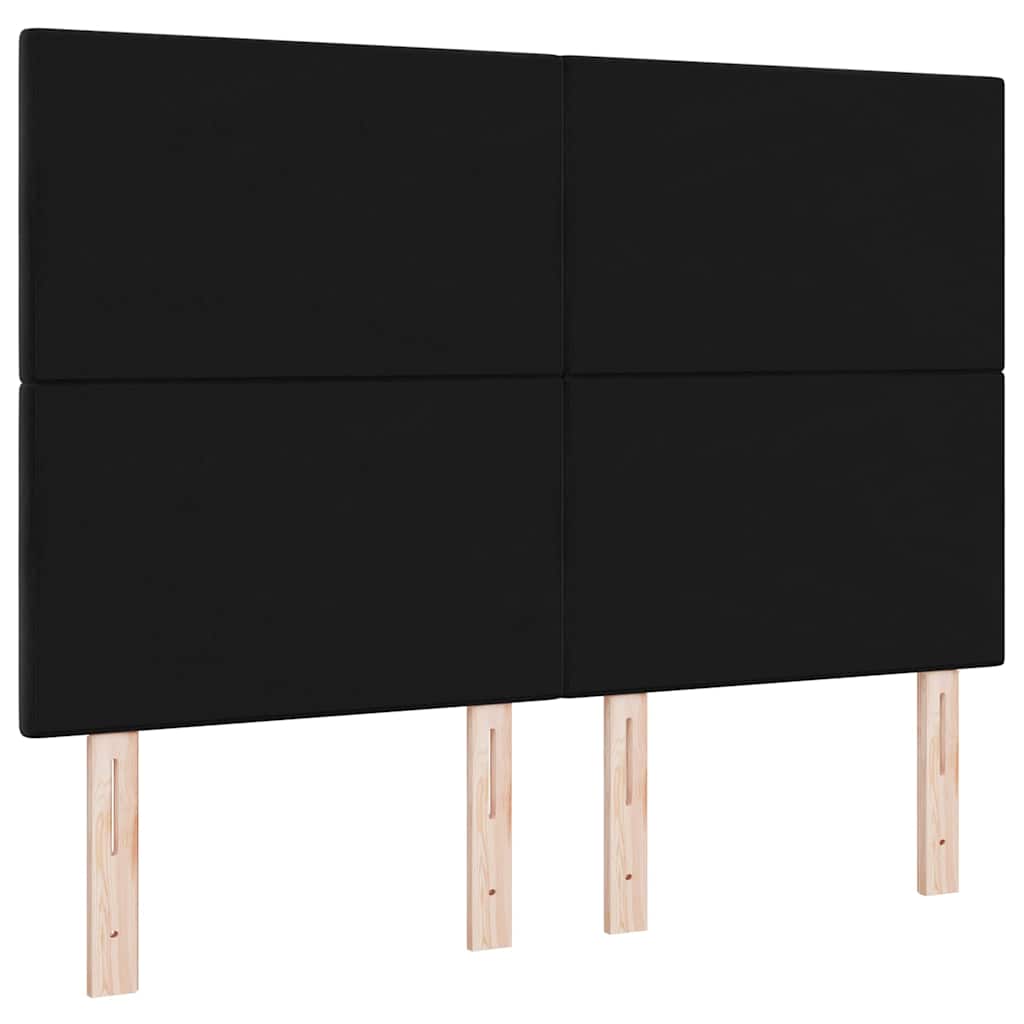 Uzglavlje Crna 160 cm Baršun