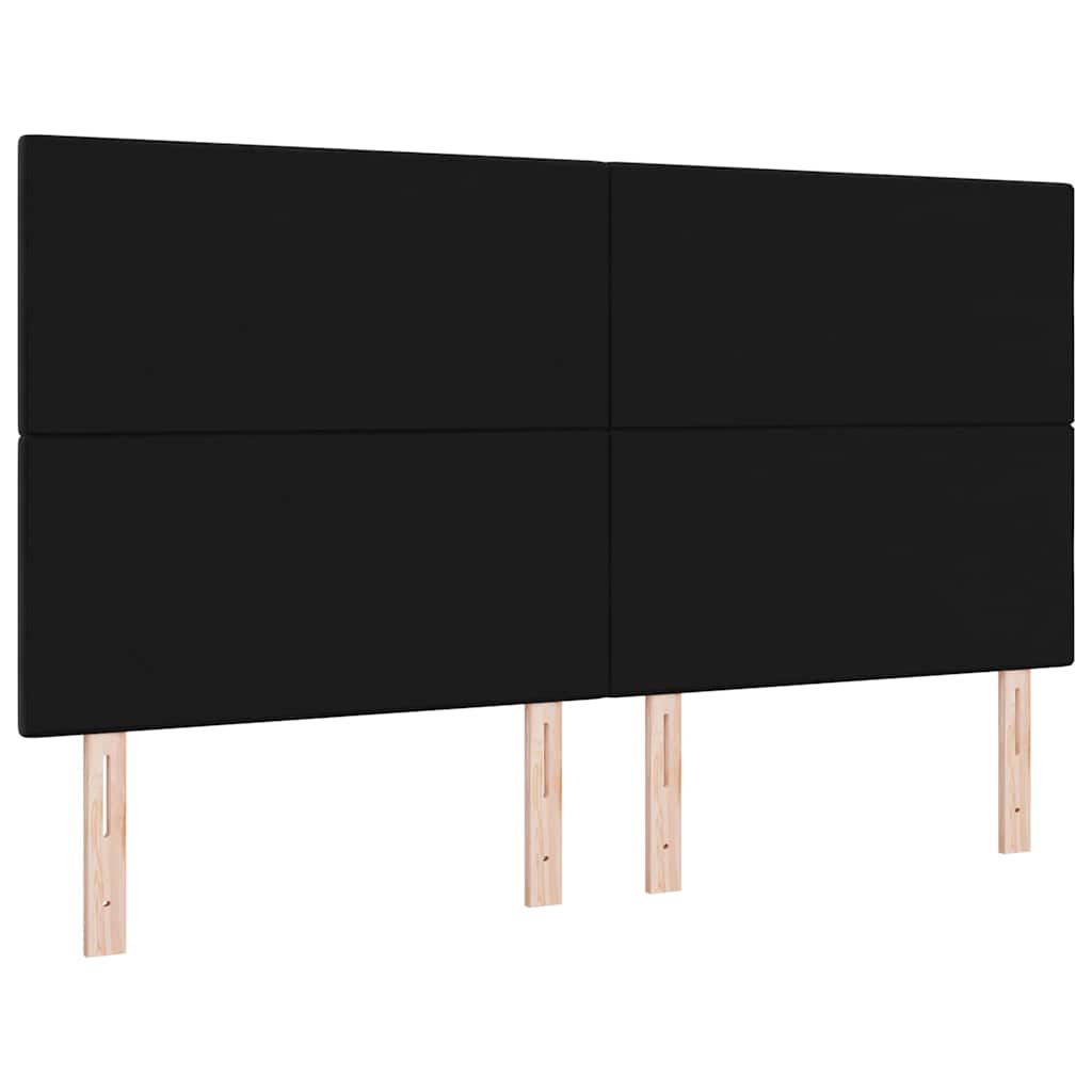 Uzglavlje Crna 180 cm Baršun