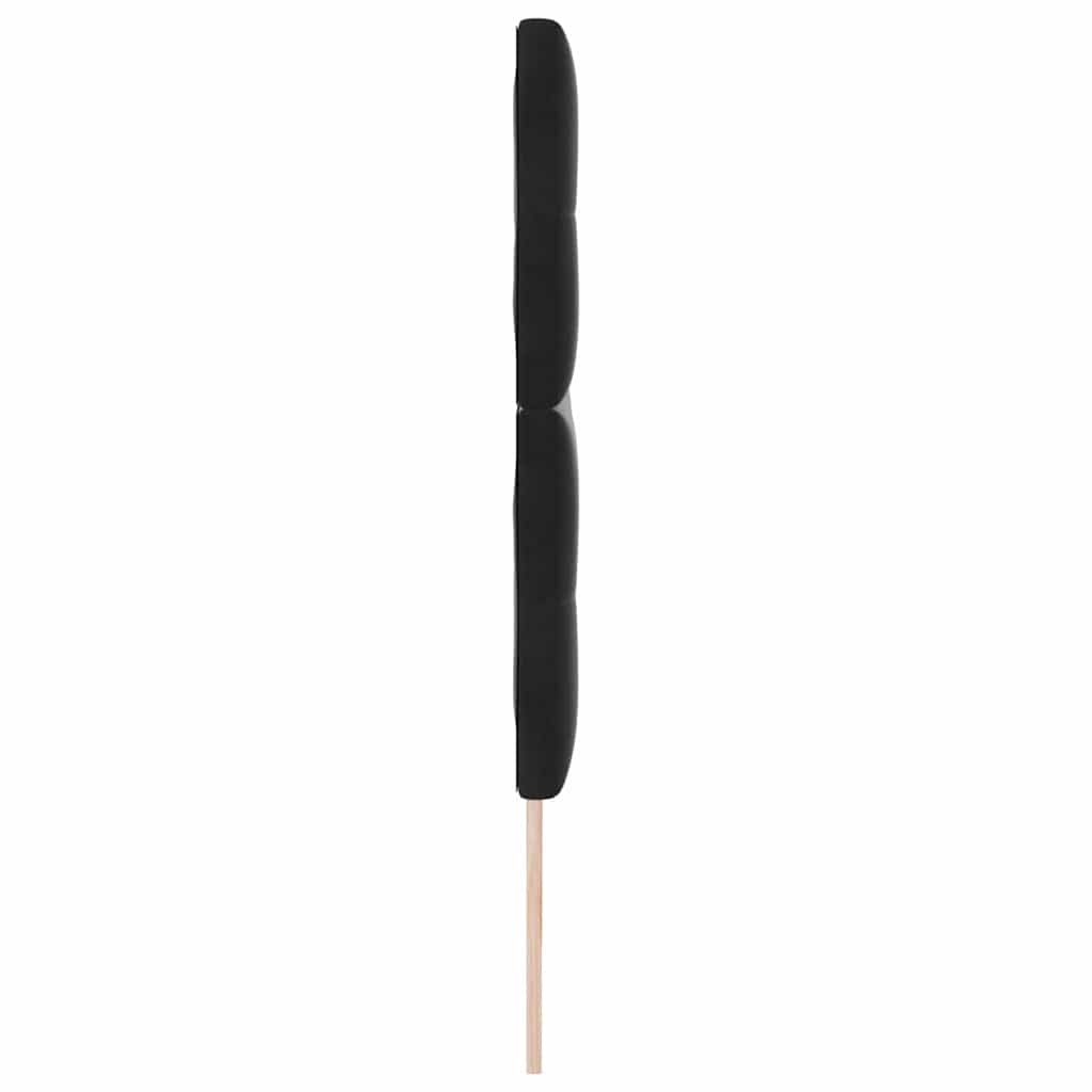 Uzglavlje Crna 180 cm Baršun
