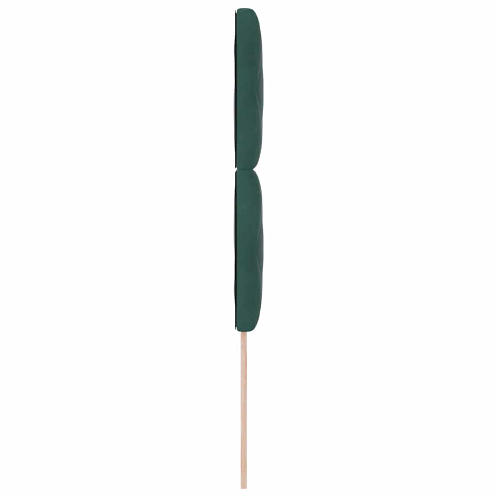 Uzglavlje Tamnozelena 90 cm Baršun