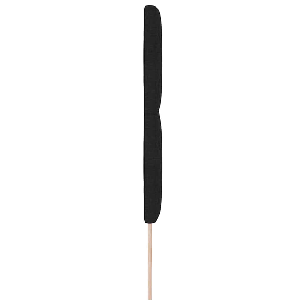 Uzglavlje Crna 144 cm tkanina