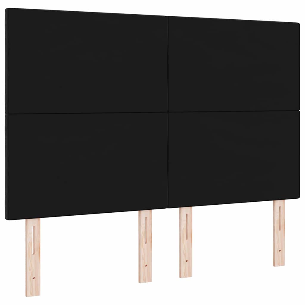 Uzglavlje Crna 144 cm Baršun