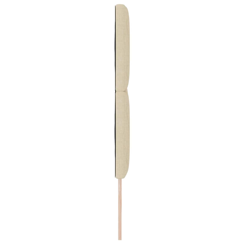 Uzglavlje Krema 160 cm tkanina